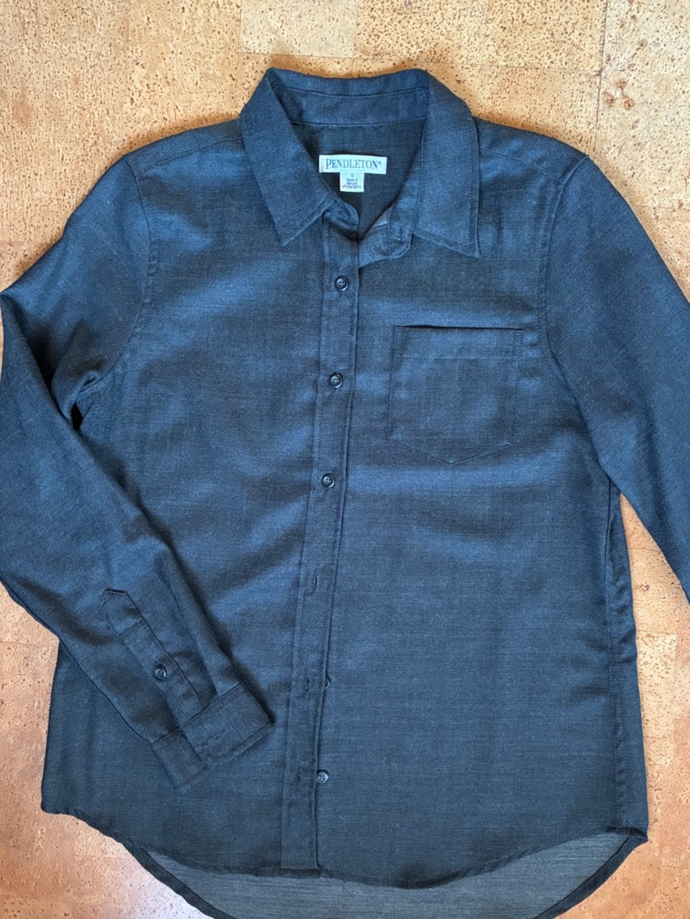 Pendleton Women's Charcoal Button-Down Shirt